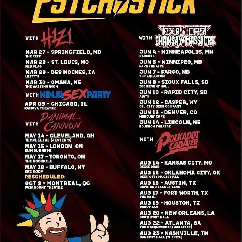 Polkadot Cadaver Tour Poster